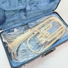 Yamaha Yah-202 Alto Horn Maintenance Completed Used With Hard Case Mouthpiece
