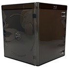 Premium Standard Clear Black Blu-ray Single Cases 12mm Lot