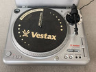 Vestax Pdx-2000 Direct Drive Dj Turntable Silver With Dust Cover Tested Working