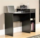 Student Desk With Easy-glide Drawer Blackwood Finish Laptop Computer Table New