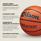 Wilson Men s Evolution Game Basketball  29 5   - Usa Stock