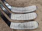3x Pack Grz Penguins Game Used Sticks Warrior Super Novium Pro 90 Flex Lh Left