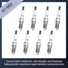 Spark Plugs And Wires Compatible With Chevy 5 7l 4 3l 5 0l  41-993 Iridium Spark