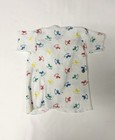 Vtg 1980s Spencer   s Snap Button Rocking Horse Baby Shirt Small 6 Months Usa