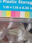 Empty Portable Clear Contact Lens Case Travel Washer Holder Storage Boxes 12pcs 