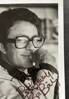 Bill Bixby Autographed   Signed Photo 5x7 B w Glossy 1970s Inscribed To Betsy