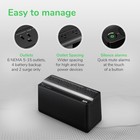 Apc Back-ups 6-outlet 425va 120v Battery Backup   Surge Protector