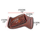 Leather Pancake Design Fixed Blade Knife Sheath Belt Hold Pouch Edc Knives Cover