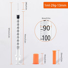 29 Gauge 1cc 1 2 Inch Syringe - U 100 1ml With 29g 1 2  13mm 
