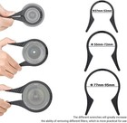 3 Packs Camera Lens Filter Wrench Kit  Cpl Uv Nd For 37-95mm Thread 