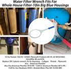 Spbw-5 Heavy Duty Metal Water Filter Wrench 10in Big Blue Housings New