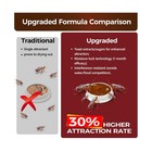 72 Pack Roach Bait Indoor Infestation  Powerful Attraction Cock    Usa Fast Ship