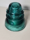Nice Hemingray  42 Aqua Glass Insulator Made In U s a 