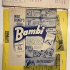 Bambi Campaign Pressbook  W Herald    42 Movie Poster Walt Disney Movie Poster