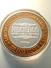 Hacienda Hotel Casino Las Vegas  10 Gaming Token  999 Fine Silver 0 6 T  Ounces
