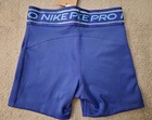 Girl s Nike Pro Dri-fit 3  Training Spandex Shorts Swoosh Size S Nwt