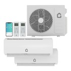 18000 Btu Dual 2 Zone Mini Split Air Conditioner   Heat Pump 9000 Btu  9000 Btu