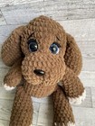 Crochet Dog Handmade Children Puppy Toy Soft Snuggles Stuffed Animal