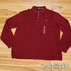 Nwt Polo Ralph Lauren Classic Fit Soft Cotton Polo Shirt Long Sleeve Size Xl xxl
