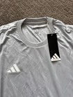 Adidas Men   s Tabela 23 Jsy Jersey Football Soccer Team Light Grey White  25 M