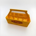 Vintage Yellow Dr Pepper Bottle Carrier  Used In Good Condition  Unique Piece