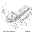 Polaris Left Footrest Assembly  Black  For Snowmobile Models - 1019139-067