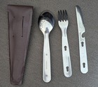 Vintage Boy Scouts Of America Imperial Stainless Utensil Set Knife Fork Spoon