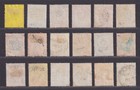 Great Britain Scott 127 150 Used Edward Vii 18 Stamps To 1 - Scv  443 50