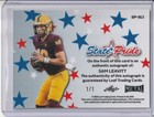 2025 Leaf Metal State Pride Sam Leavitt Auto Gold 1 1