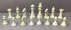 Vintage 1945 E  S  Lowe Co  Tournament Chessmen Staunton Pattern Set   Rules