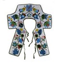 Handmade Ojibwe Beaded Yoke Collar Native American Powwow Regalia Women Yk517