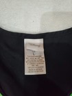 Vintage Cherokee Disney Large Maleficent Scrub Top Zipper Pocket Short Sleeve
