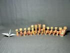 Vintage Japanese Antique Kokeshi Dolls Lot Of 25pcs Small Dolls_a-30