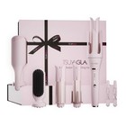 5-in-1 Automatic Curling Iron Set  3 Interchangeable Barrels  Hair Curler Tool