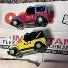 Tyco Jeep Cj Snake Track Nite Glow Slot Car Set 95  Complete W Box Untested