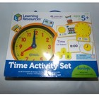 Learning Resources Telling Time Activity Set Educational Clock Toy