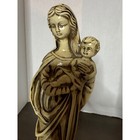 Vintage Dickson Japan Madonna And Child Statue 12 5  Ceramic Religious Figurine