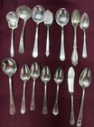 Huge Lot 48 Vintage Silver Plate Flatware Mixed Brands Rogers Gorham Community