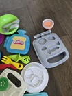 Play-doh Kitchen Creations Burger Barbecue Grilled Cheese Pizza Set Lot 20  Item
