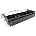 Black Sliding Pull-out Drawer Under Table Mounted Drawer Storage Box Organizer