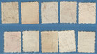 1921-33 Latvia Selection Of 10 Stamps Used 3761