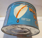 Vtg Old 1950s Advertising Maxwell House Coffee Tin 1 Lb  With Lid Usa P-7005-r