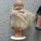 Antique Kewpie Wedding Bride Groom Dolls Celluloid Bridal Cake Toppers 1920 Toys
