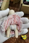 1 12 Scale Dollhouse Miniature Victorian Bisque Dolls Check Dress Accessories