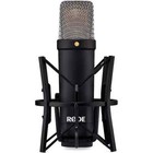 Rode Nt1 Signature Series Condenser Microphone With Sm6 Shockmount And Pop