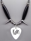 Korn Untitled Album Guitar Pick Necklace