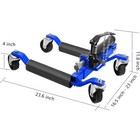 4 Pcs 6000lb Car Dolly Wheel Tire Dolly Heavy Duty Skate Auto Repair Dolly 