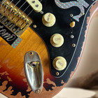 Relic St Electric Guitar Vintage Sunburst Color Rosewood Fretboard Srv Version