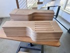 14 Alternating Stair Treads 1 25 In  X 10-1 8    In  X 31 In Solid-wood White Oak