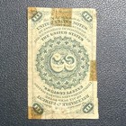 1863 Usa Fractional Currency 3 Cents Third Issue Vf Hinged  Free Shipping  L  k 